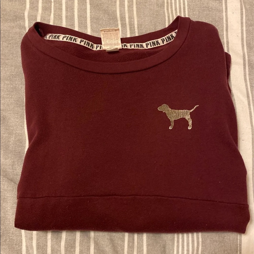 Victoria’s Secret pink long sleeve crewneck
